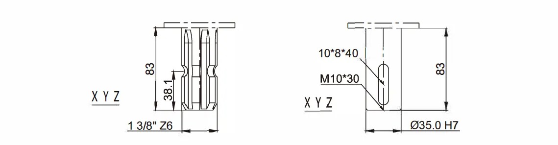 Fertilizer Broadcaster Fertilizer Seeder round square Gearbox Speed Reducer Fertilizer Seeder Gear Drive Gearbox For Sale