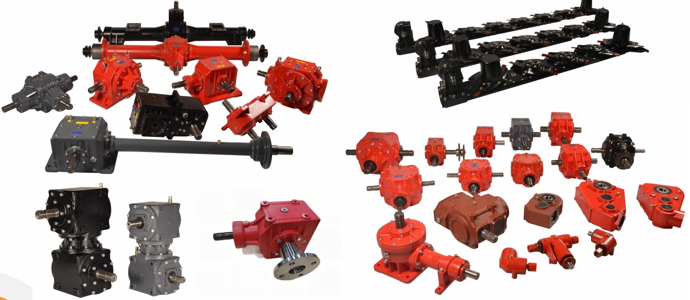 Fertilizer Seeder Gearbox square round Gearbox Speed Reducer Feed Mixer Gearboxes Replacement of Comer Code C3A, 1:1, 1,8:1