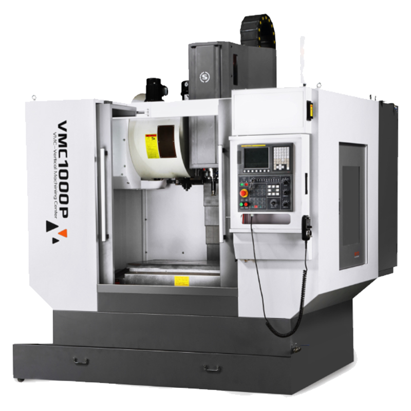 OEM CNC Lathe VMC1000P Milling Machine Tool Vertical Center with 4-axis coordinate linkage machining