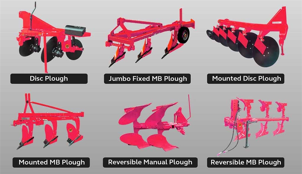 Farm Compact Tractor Linked 3 Disc Plough for Sale in Zimbabwe