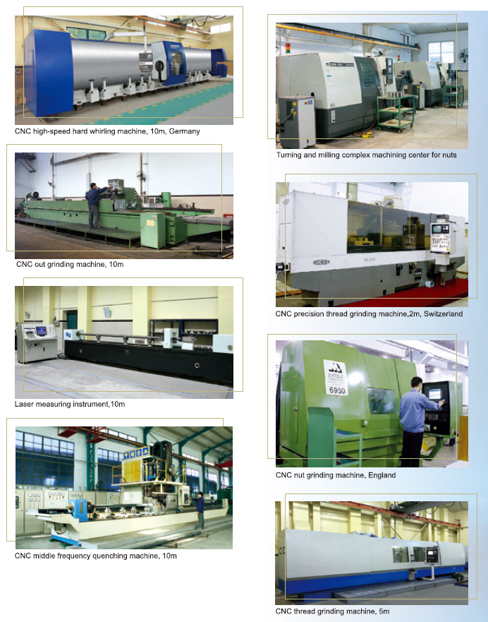 Coating Treatment Anti Corrosion Ball Screw Rolling Guide Rail
