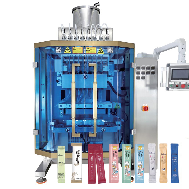 Multi-Lanes Liquid Packing Machine for Liquid Glue, Syrup, Honey, Shampoo, Seasoning Sauce, Mouthwash