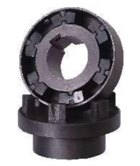 H Type Flexible Shaft Coupling With H Rubber Spider