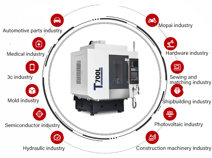 856A Vertical High Speed CNC Lathe Machining Center
