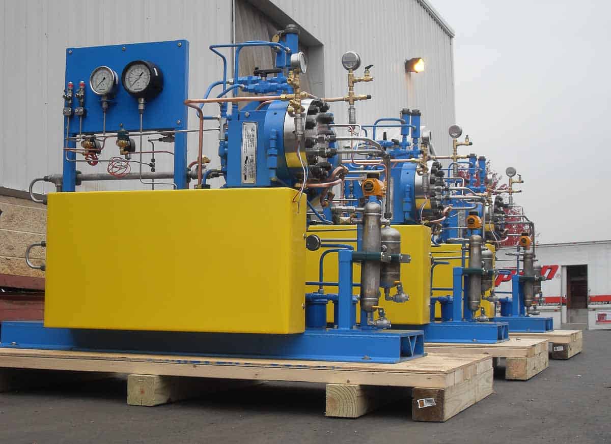 High-quality Reciprocating Piston Booster Diaphragm Hydrogen Compressor for Hydrogen Storage Cylinder for a Refueling Station
