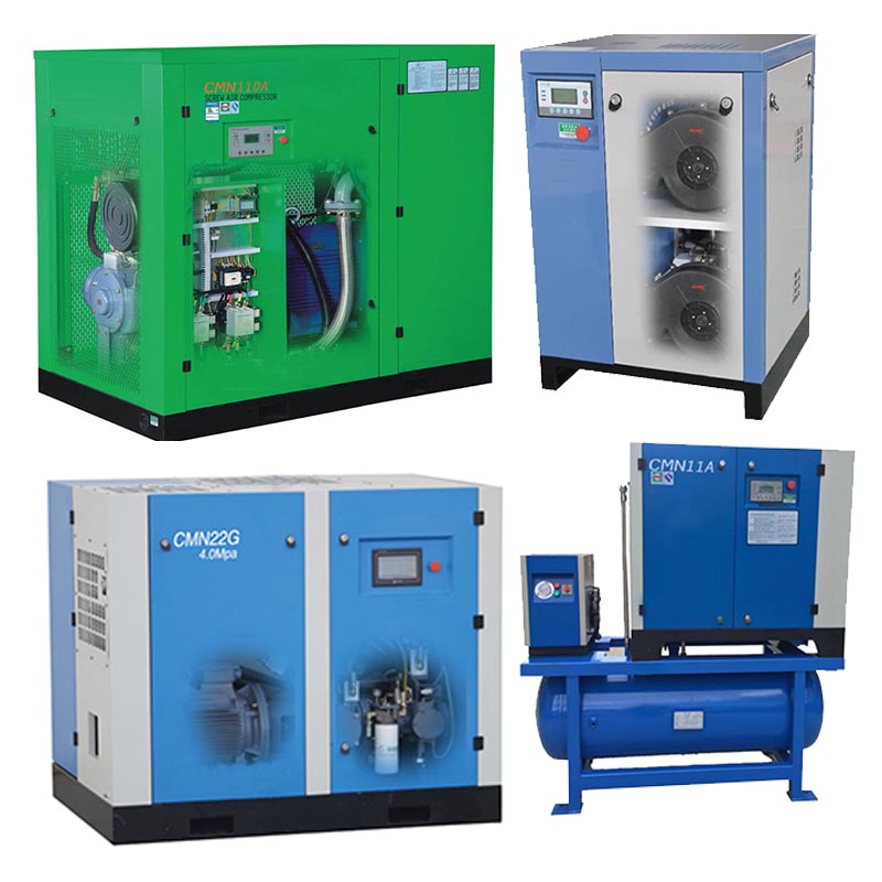EP75G 100% "TUV CLASS 0" Dry-type Oil Free air Screw Compressors EP Compressors