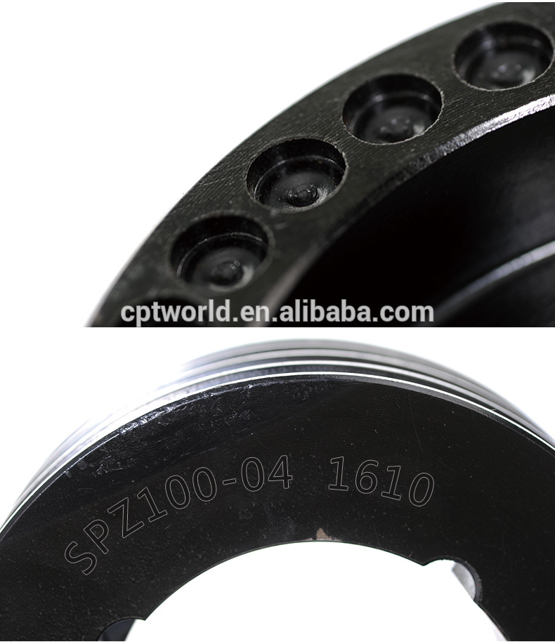SPZ Power Transmission V-groove Belt Pulleys