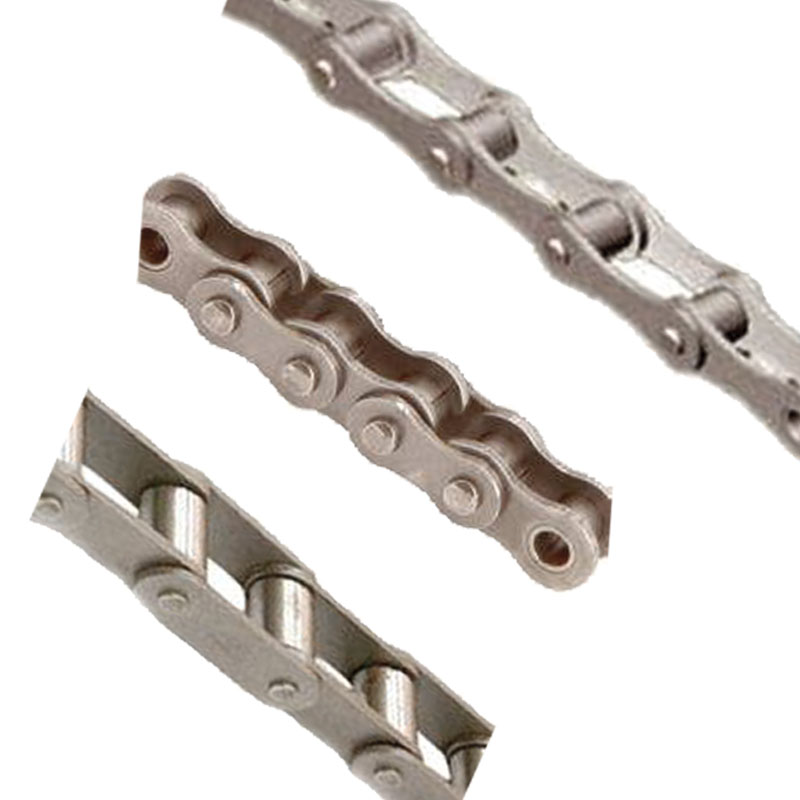 11 Tooth Roller Sprocket Chain with Keyway in steel and stainless steel