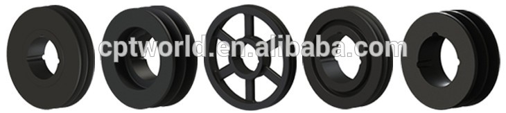 SPB 2 Grooves Pulley Cast 2517 Taper Bore Pulley
