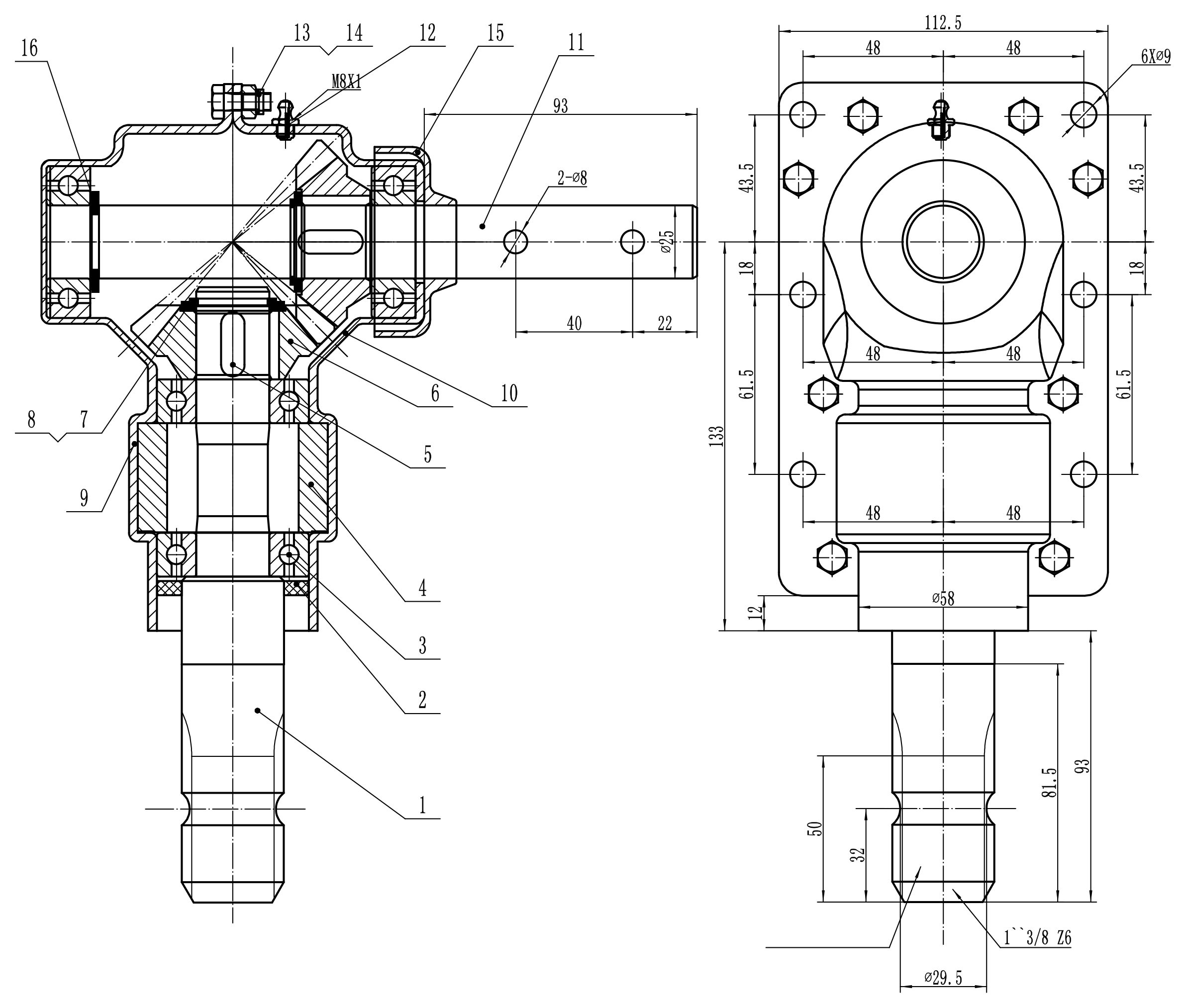 Salt Spreader Gearboxes