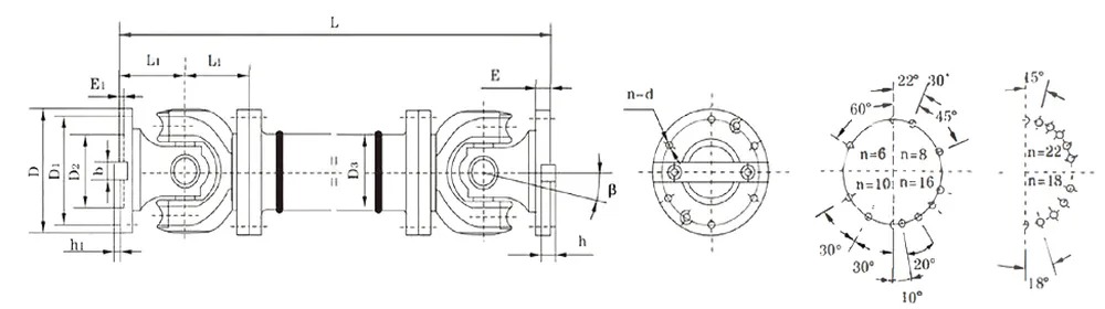 Guaranteed Quality Proper Price SWP-D Long Universal Joint Coupling Without Flex Type