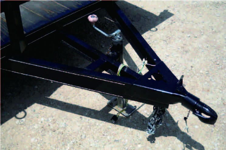 1BJY-TB-01 Trailer Parts and Accessories Capacity 5000LBS A-Frame Trailer Coupler With Ball Size 2 Inch