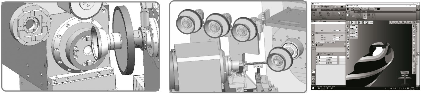 BP4/BP8 Metal Cutter CNC Step Lathe Machining Center Machine Tool Cylindrical Cylinder Grinder