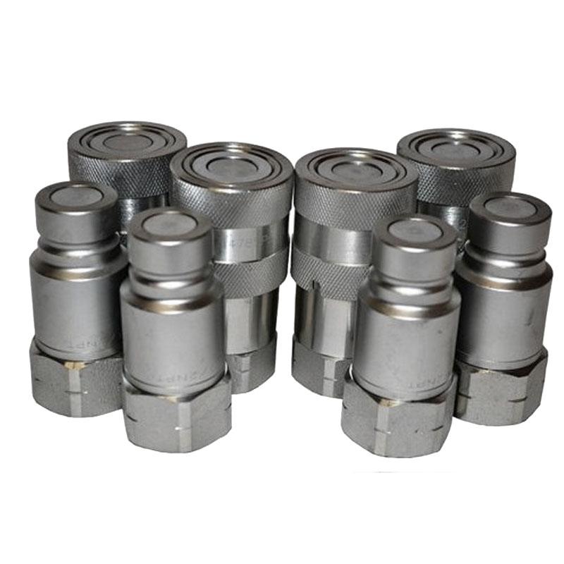 Non-Valve Series 1/4 Size BSP/NPT Thread Hand Plate Hydraulic Pressure Coupling Interchange for Hansen High Pressure Washer