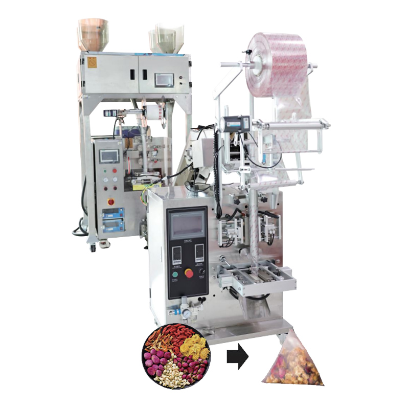 Triangular Inner Bag and Outer Bag Packing Machine for Packaging Tea