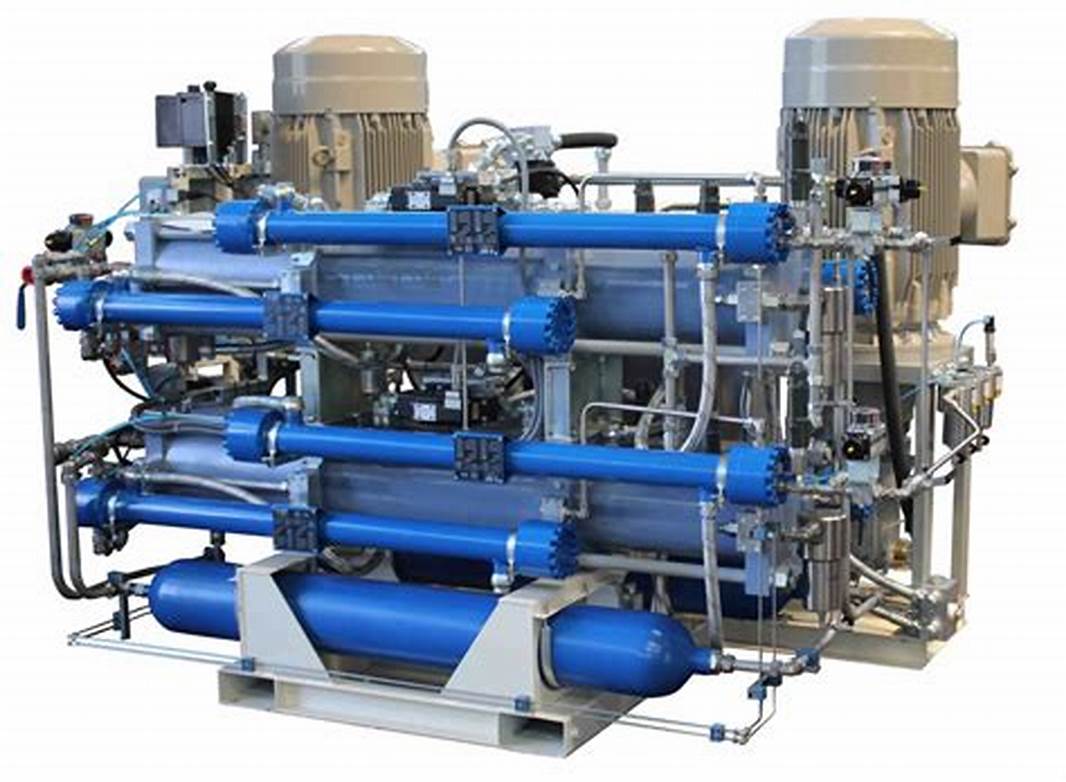 High Purity Hydrogen H2 Helium Compressor Powerful Oil Free Diaphragm Compressor