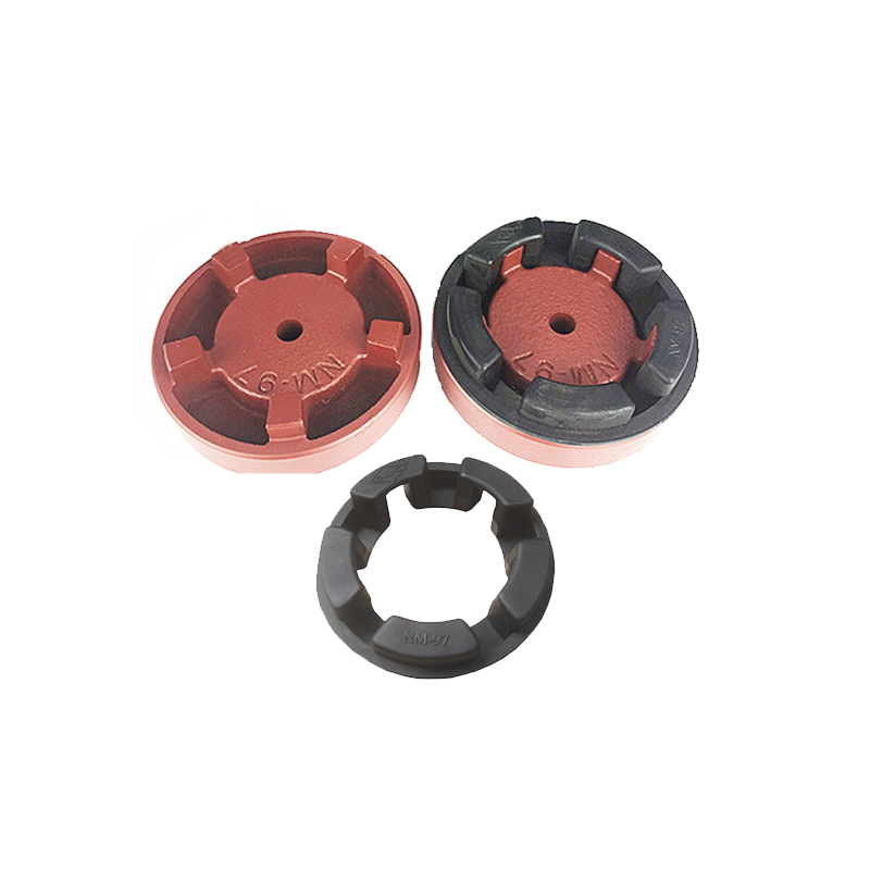 Cast Iron Quick Release Flexible Jaw Rubber Water Pump Shaft Normex Coupling NM97, NM12, NM128, NM148,NM168,