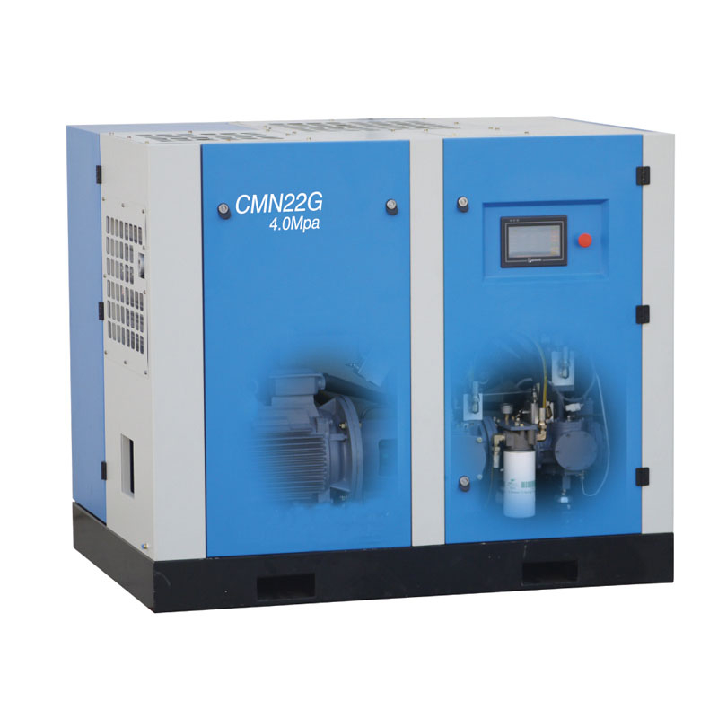 Diesel Engine Driven Portable Rotary Screw Type Air Compressor for Heavy Earth Crawling Machinery