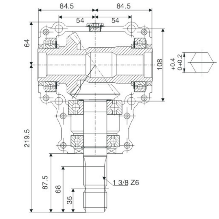 EP-01-674 Promotional Various Gearbox Aluminum Box Series for Agricultural