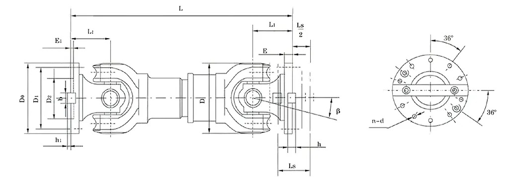 Professional Manufacture Cheap SWP-G Super Short Flex Type Universal Joint Coupling