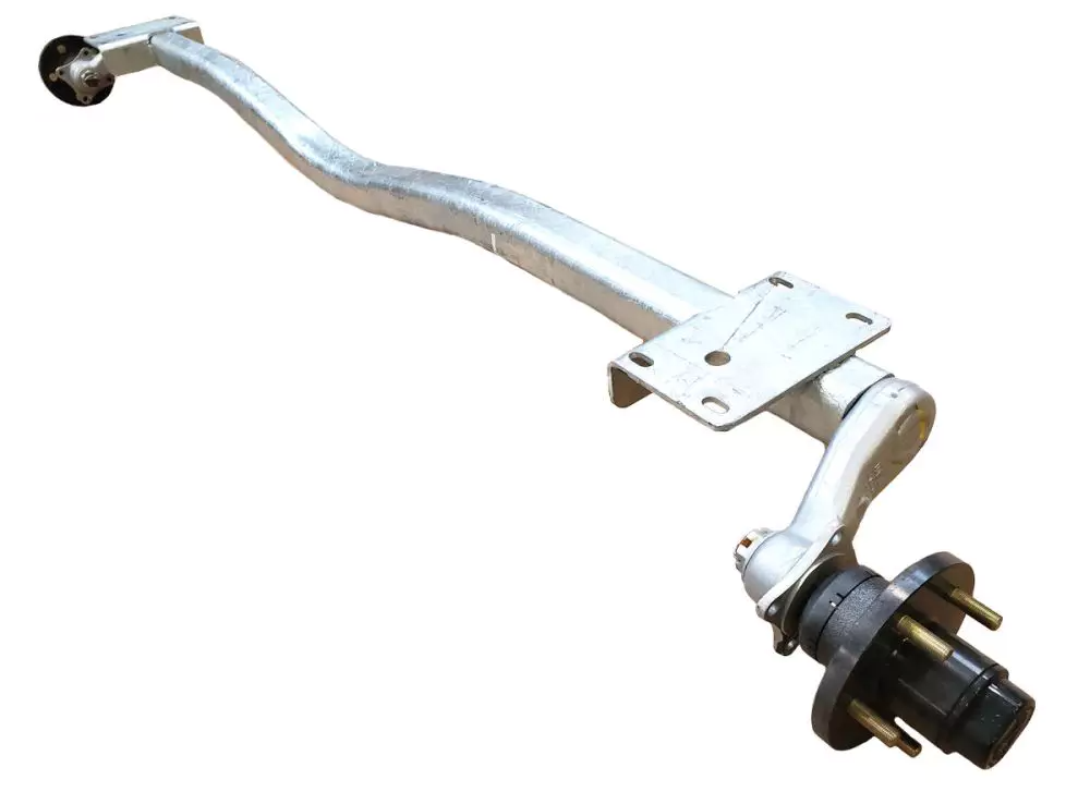Trailer Axle Shaft Spring Axles With 2000-2200lbs 4 Lug or 5 Lug Hub