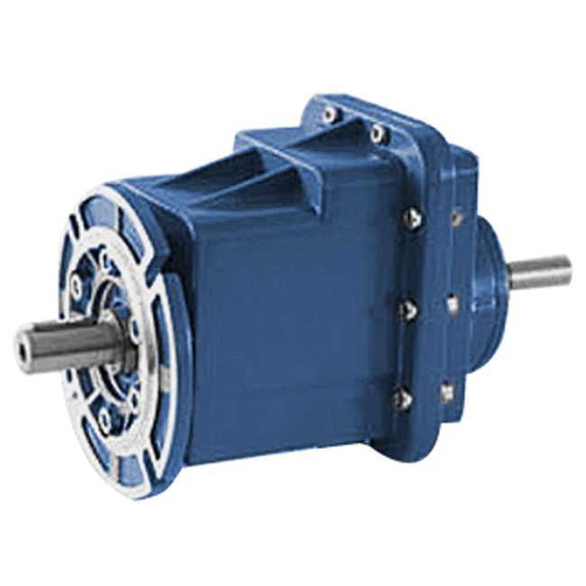 BRC HS Series Shaft Input Flange Mounted Aluminum Alloy Housing Helical Gear Unit Gear Reducer