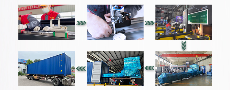 High Precision Big Diameter Hollow square Tube Cutting Machine 6000w Three-chuck Laser Pipe Cutting Machine