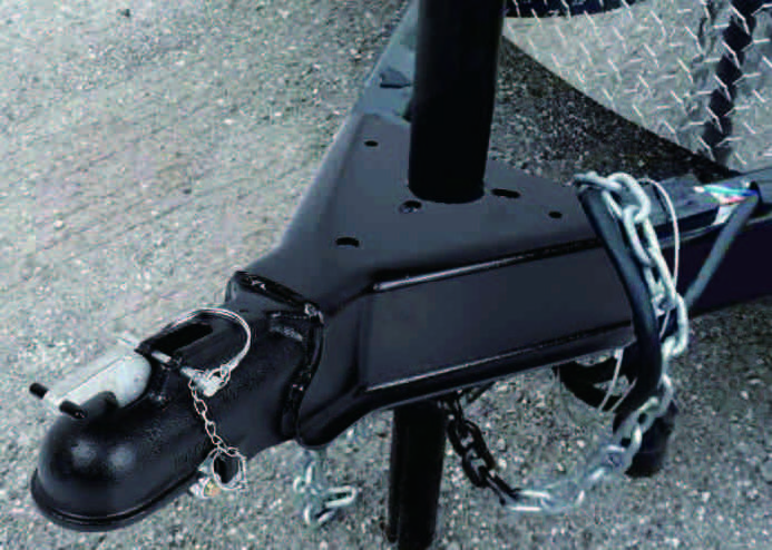 1BJY-TC-45B Trailer Parts and Accessories Capacity 10000LBS A-Frame Trailer Coupler With Ball Size 2 Inch
