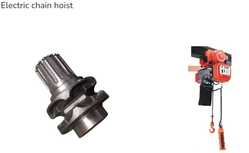 Professional Cheap Hand or Electric Chain Hoist Sprocket for Crane Lifting in steel and stainless steel