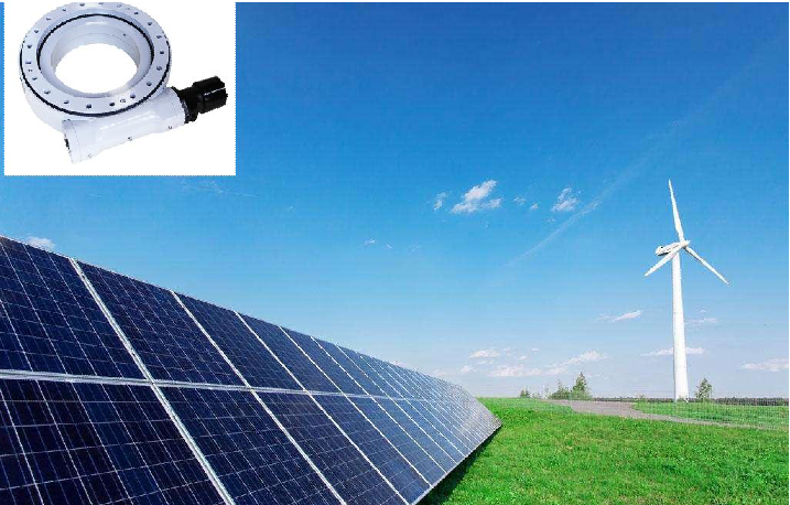 SE Excavator Crane Worm Gear Bearing Dual Axis Slewing Slew Drive for Solar Tracking System Wind Power With Hydraulic Motor