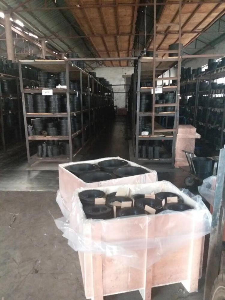 Standard Size SPA SPB SPZ Sheave Wheel Tension double Groove Cast Iron Conveyor Motor V belt Pulley with Taper bush Solid Hub