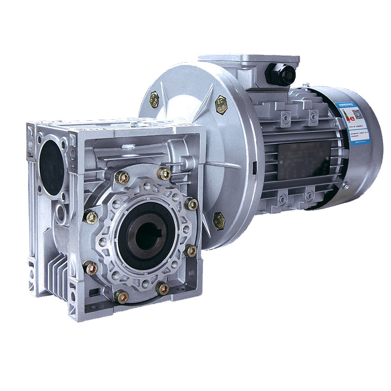 NMRV Series 1 50 Ratio Speed Reducer Gearbox Worm Gear Reducer Power Transmission Reduction Gearbox