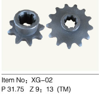 XG-02 Customized High Quality Chain Wheel Gears for Rotary Tillage Stubble Machine for Sale