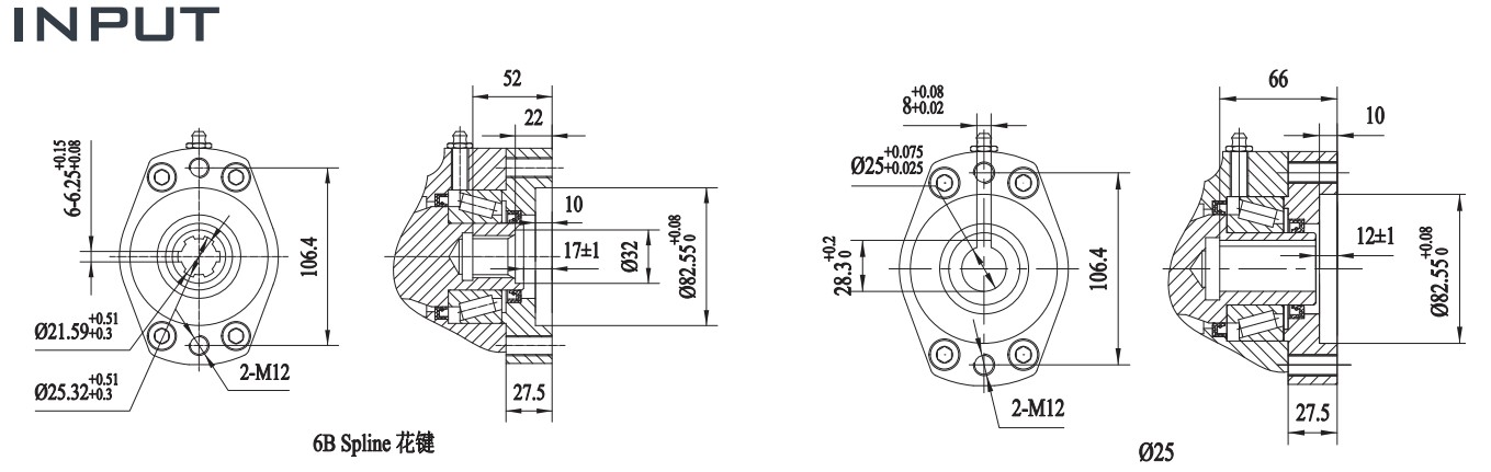 New Arrival Latest Design FGE Series FGE21 Slewing Drive Reducer for Truck Mixer