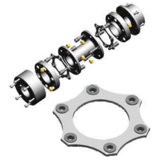 Double Pack Disc Coupling for Pumps