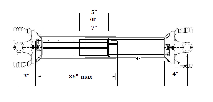 OEM Guaranteed Quality Weasler 35 Series PTO Shaft Replacement