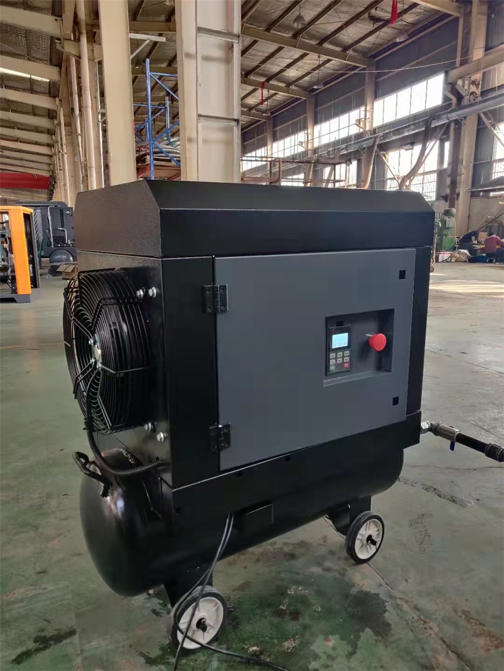 Small Silent 8bar~10bar 3kW 240L/min PM VSD Rotary Screw Air Compressor for Sale