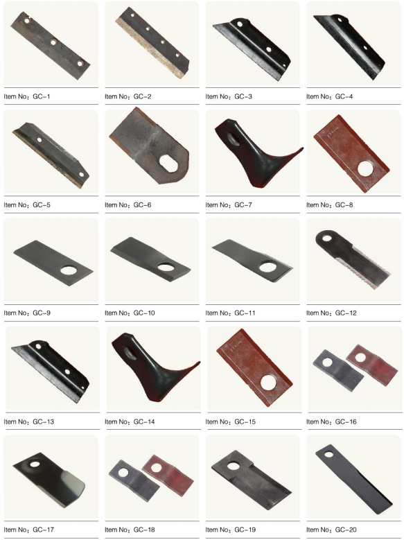 GC-5 Good Material Mower Grass Cutting Knife Blade for Cutting Grass