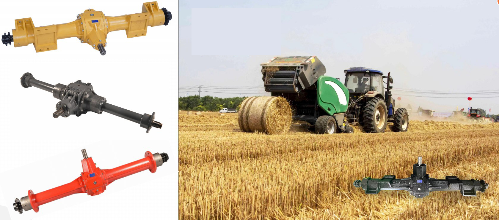 Agricultural Machinary Round Baler Gearbox Gear Drive Round Baler Gearbox Speed Reducer Replacement of Comer Code T-292E
