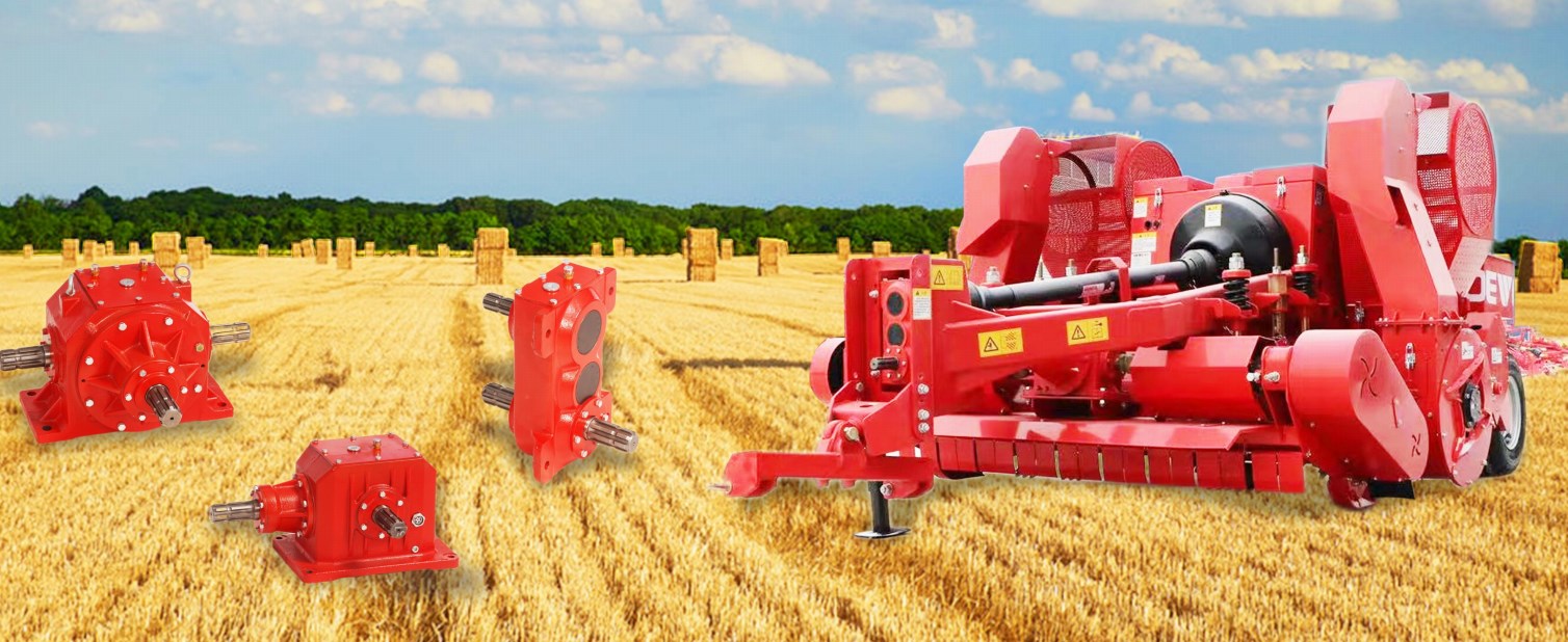 Fully Automatic Round Square Balers Gearbox For Agricultural Machine Square Balers Hay Rakes Round Straw Balers