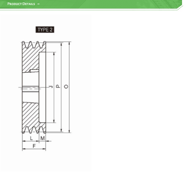 RAYDAFON SPZ150-03-2012 v Belt Pulley with High Quality