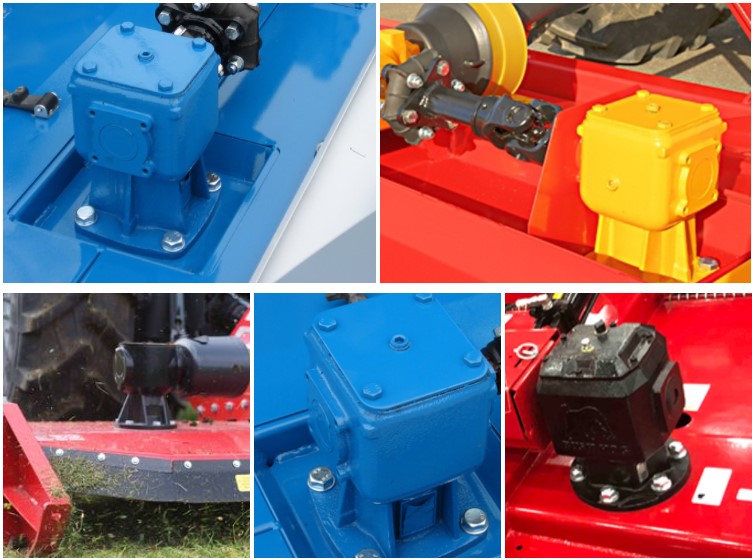RC 100 Skid Steer Mower Rotary Cutter Gearbox with 1-3/8" 6 Spline