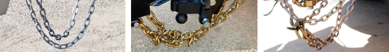 1BJY-SC-05 Trailer Parts and Accessories Capacity 7000lbs Trailer Safety Chain with Spring Hooks