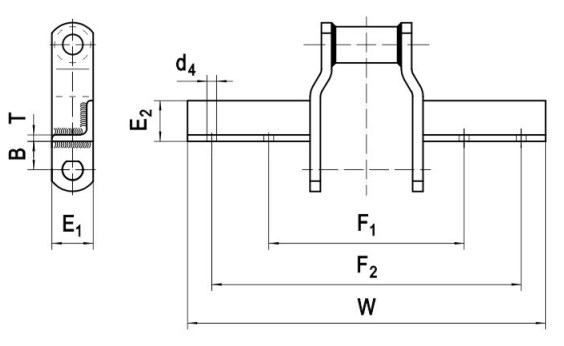 Factory Customized WR78 WH78 WR78A WH78A WR82 WH82 WH82A Welled Cranked-Link Mill Chains Sprockets for Grain and oil industry