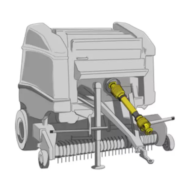PTO Shaft for Round Balers