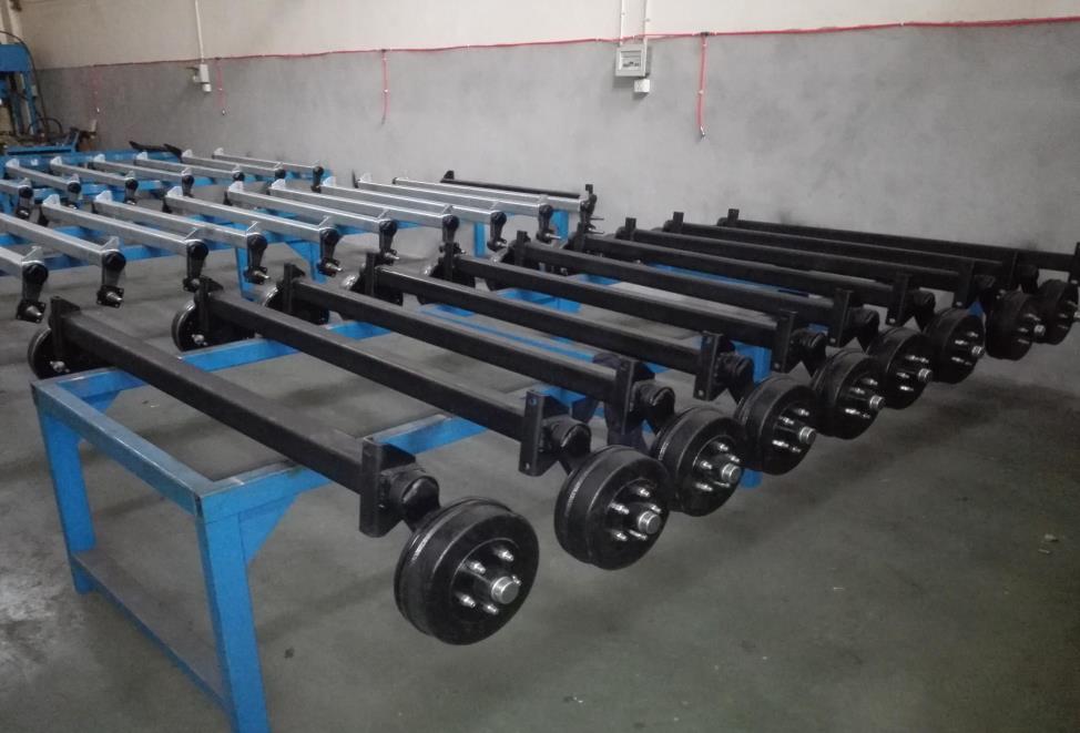 Heavy Duty Series Trailer Axle Drop Axle For Sale FA8P10 FA8P10A for Semi Trailer