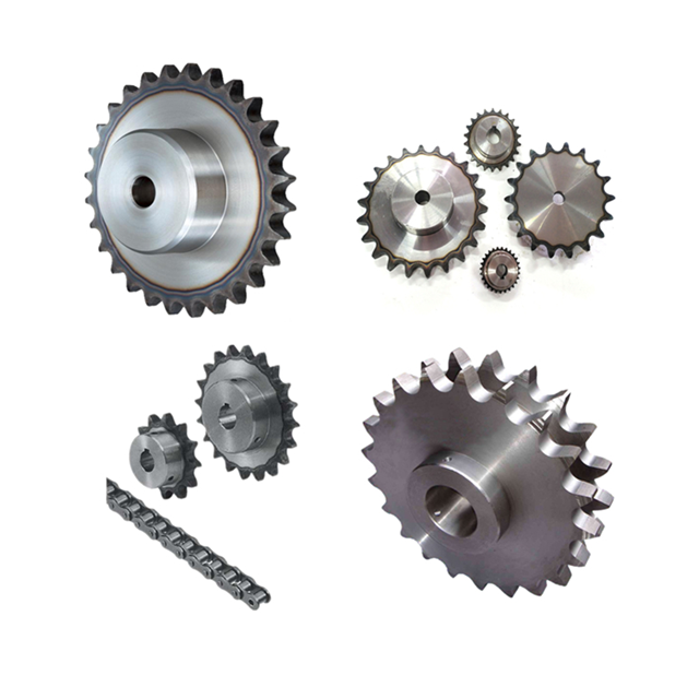 Chain Sprocket Wheel Conveyor Sprocket Pulsar 135  C45 Steel Rear Din Idler Double Tooth Stainless Steel Roller Chain Sprocket