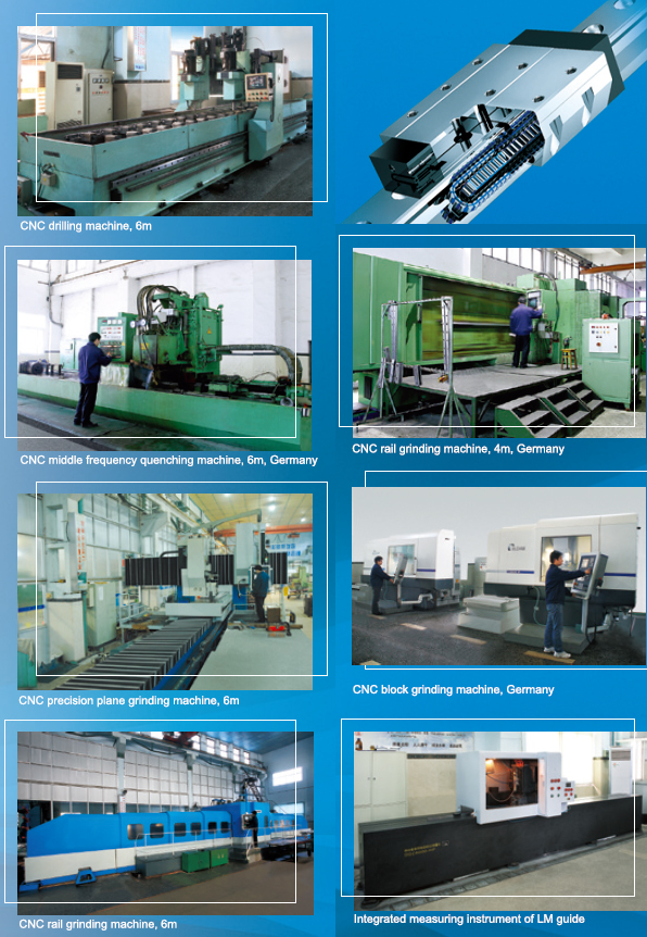Coating Treatment Anti Corrosion Ball Screw Rolling Guide Rail