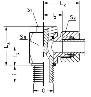 Low Price High Pressure Banjo Elbow-WH-M Hydraulic Fitting For Hydraulic Cylinder Parts