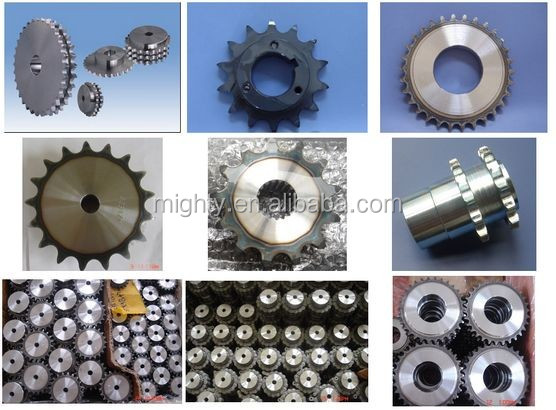 Taper Bore Sprockets 17 Tooth 06B Duplex Sprocket Tapered Locking Bush Type for 3/8 inch Pitch Chain